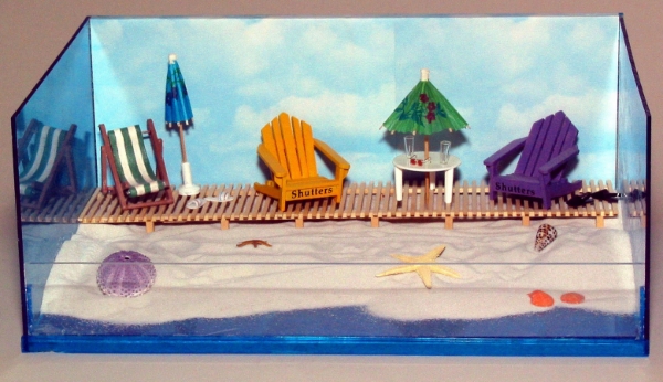 Beach Box No. 2 by Anne-Marie Levine